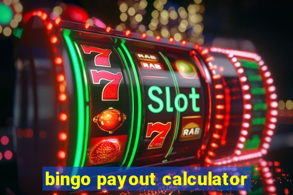 bingo payout calculator